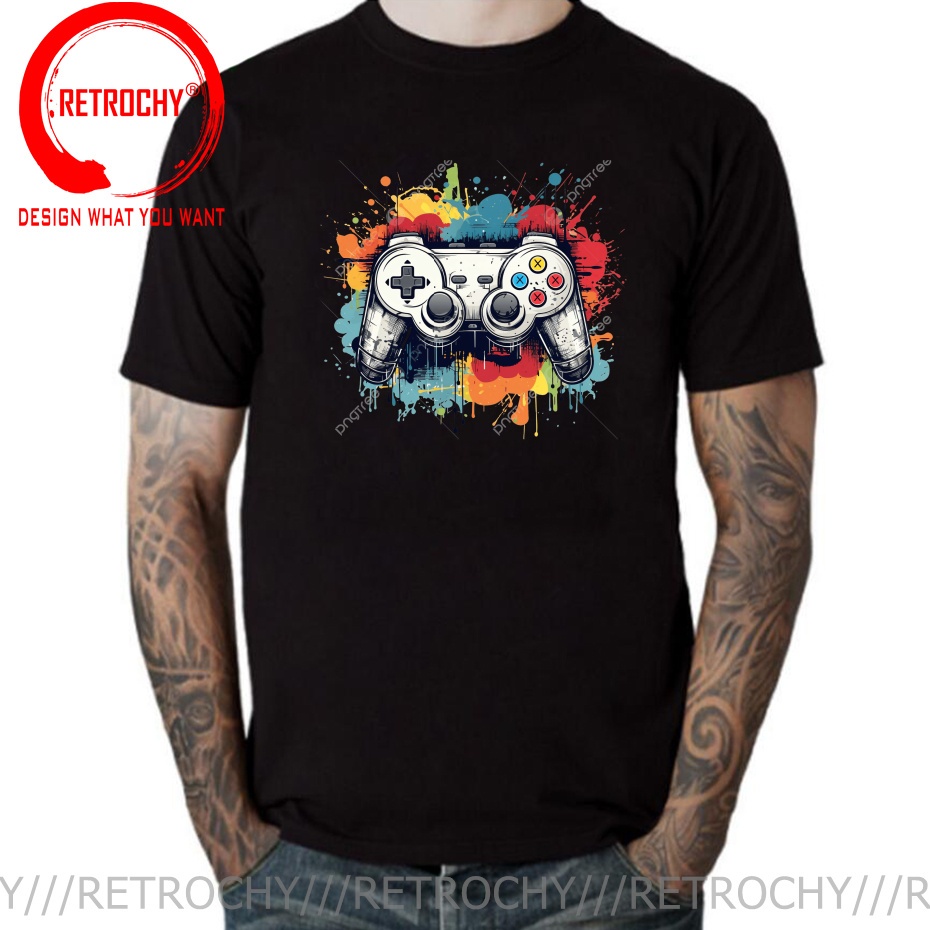 Kaos Grafis Gaming Retro Gamer - Retro Gaming Shops ulasan dan harga