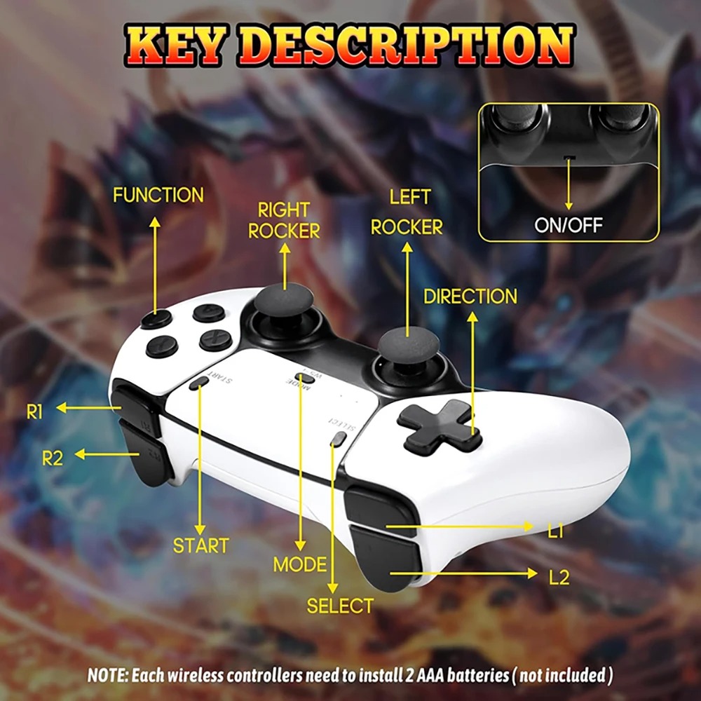 M15 Ultra Retro Game Stick 64G - Retro Gaming Stick ulasan dan harga